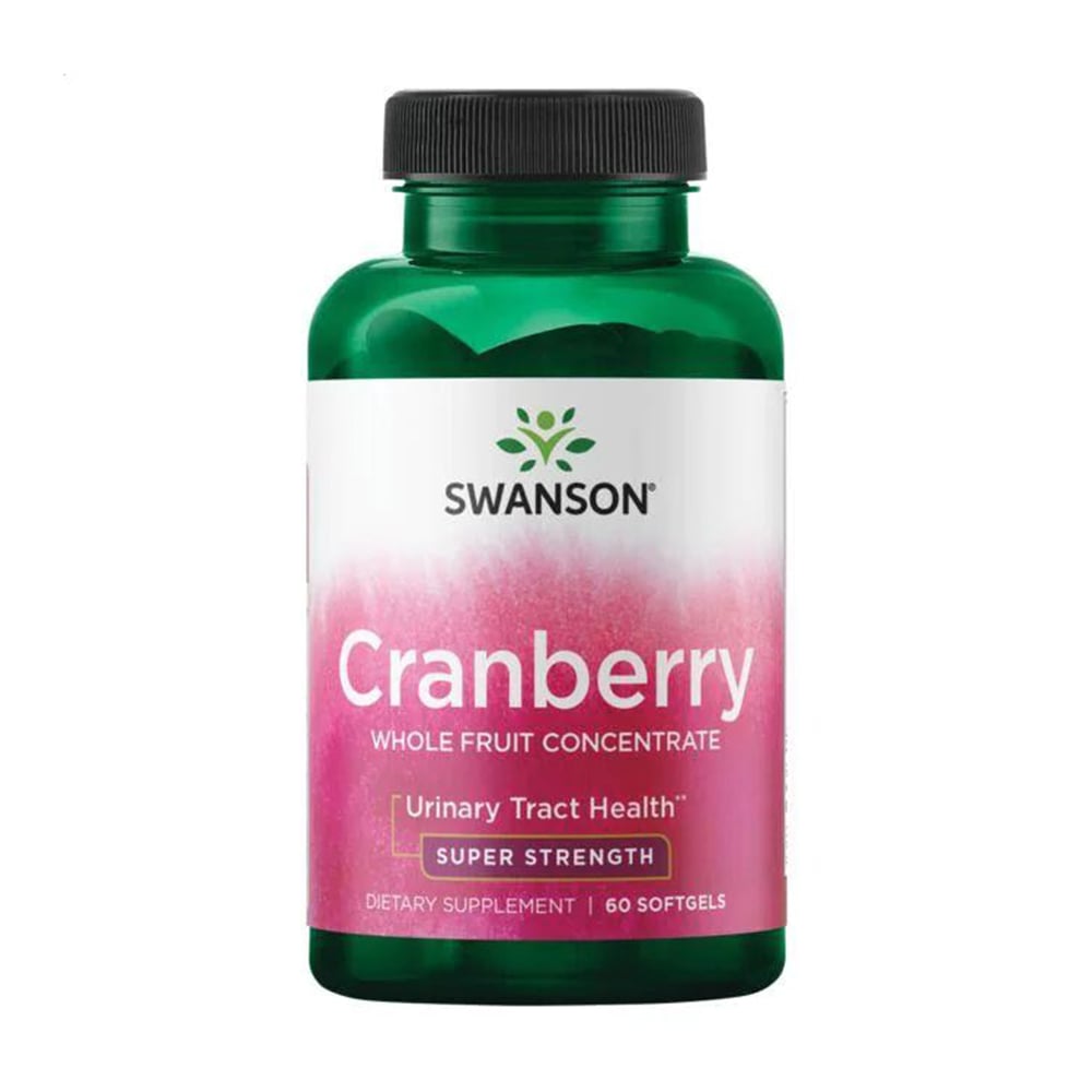 Уцінка! Журавлина Swanson Cranberry, 60 гелевих капсул